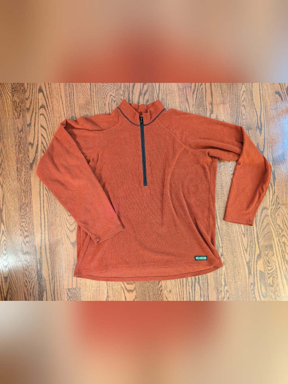 Melanzana Quarter Zip Microgrid Fleece